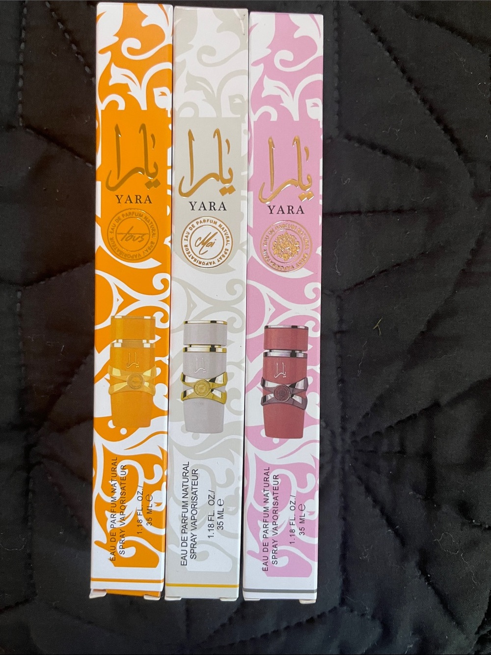 YARA Women’s Fragrance Trio - Pink, White, Orange